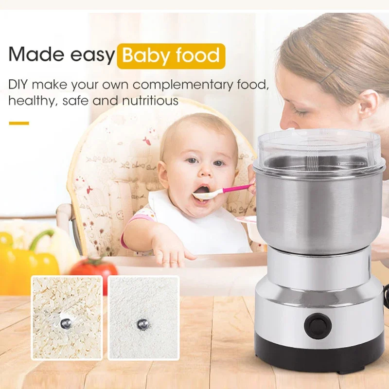 Penggiling Listrik Mini Rumah  - Baby Food Mill ulasan dan harga