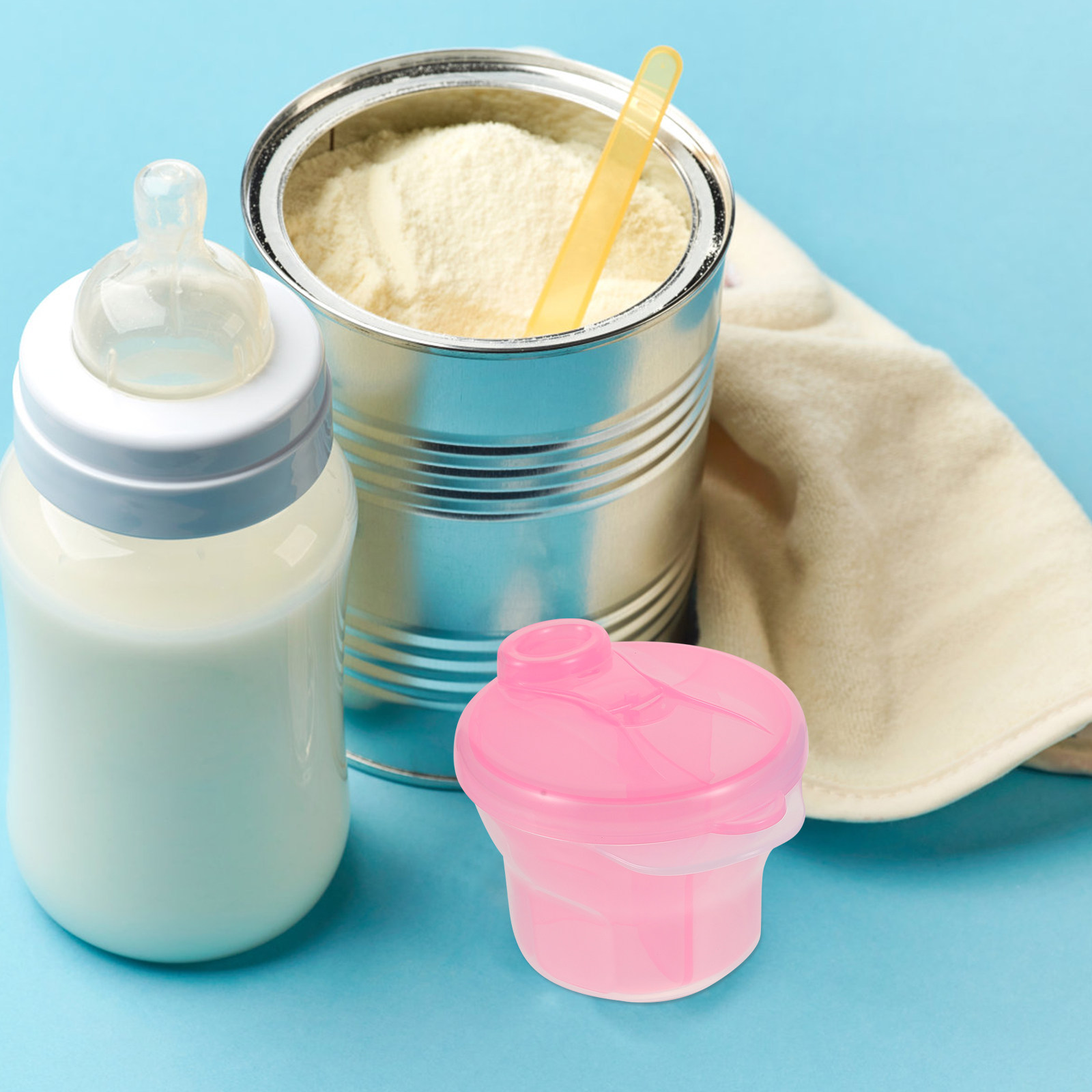 4 Buah Kotak Penyimpanan Makan - Snack Container Travel ulasan dan harga