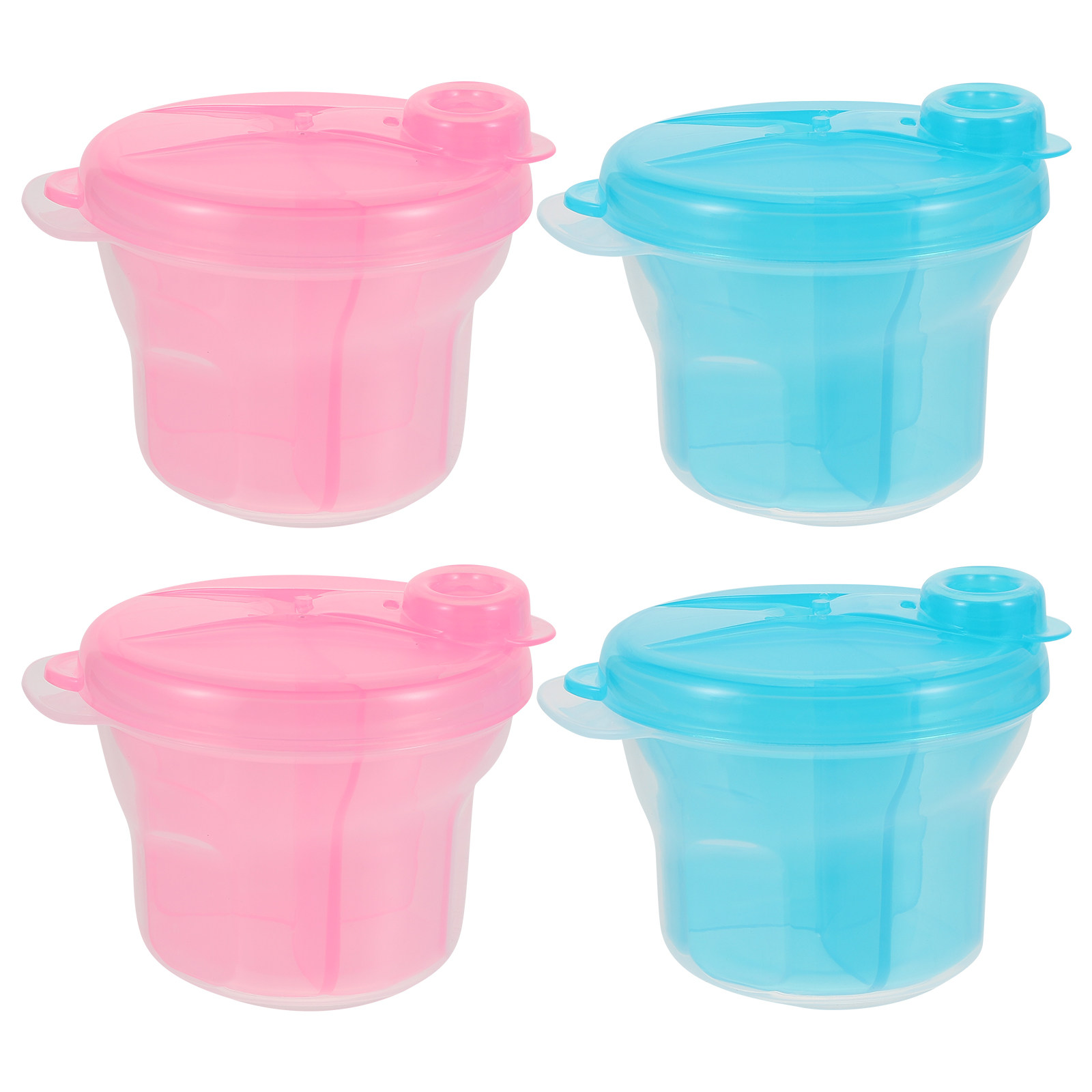 4 Buah Kotak Penyimpanan Makan - Snack Container Travel ulasan dan harga