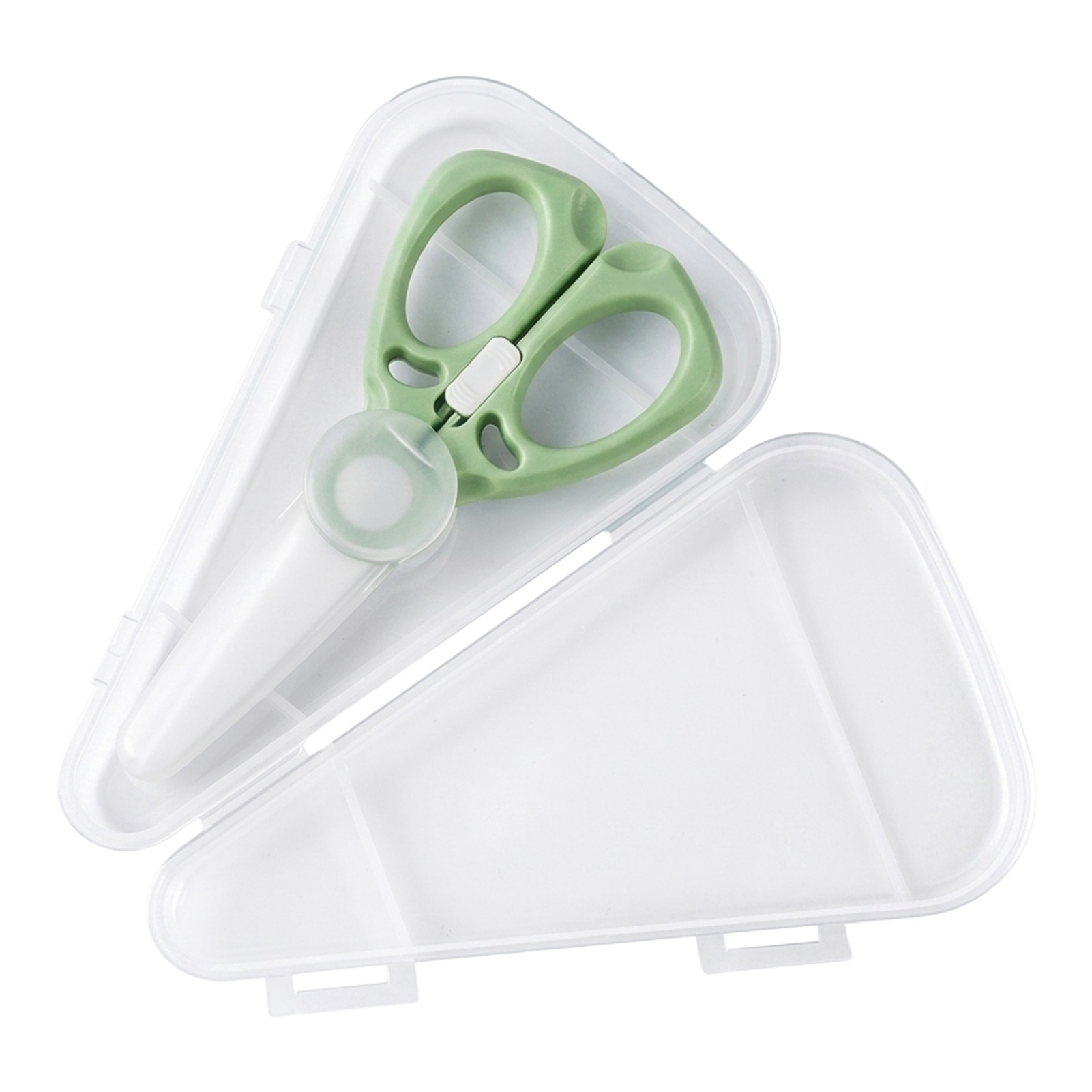Gunting Makanan Keramik Portab - Baby Food Scissors ulasan dan harga