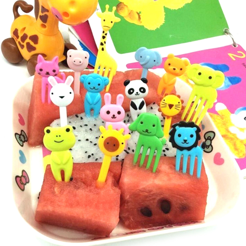 10 buah lucu Mini hewan pertan - Baby Food Dessert ulasan dan harga