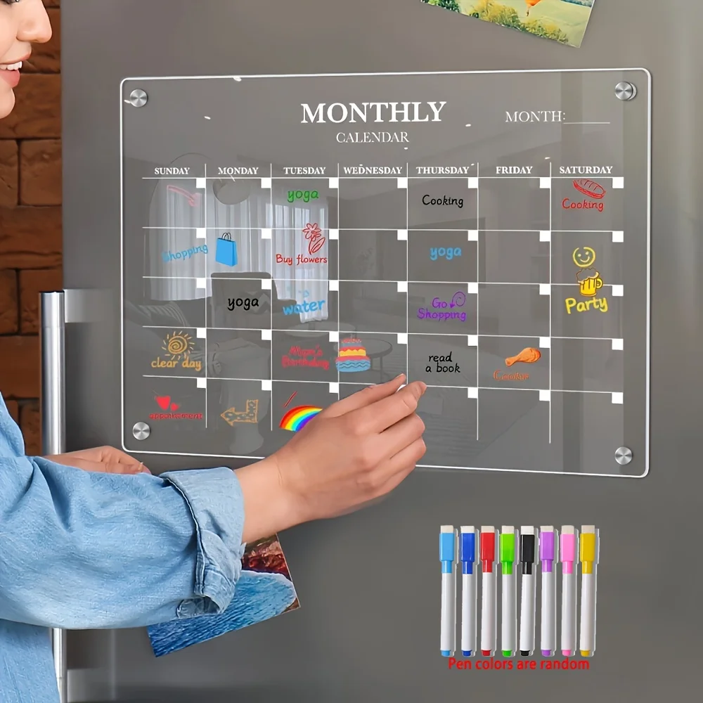 Kalender Akrilik Magnetik yang - Baby Food Schedule ulasan dan harga