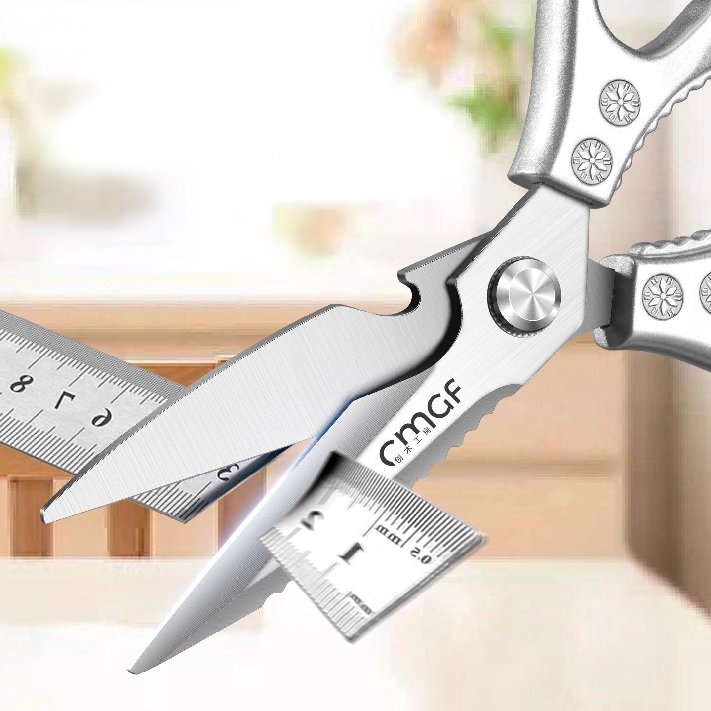 Gunting Dapur Multi-Fungsi Pro - Baby Food Scissors ulasan dan harga