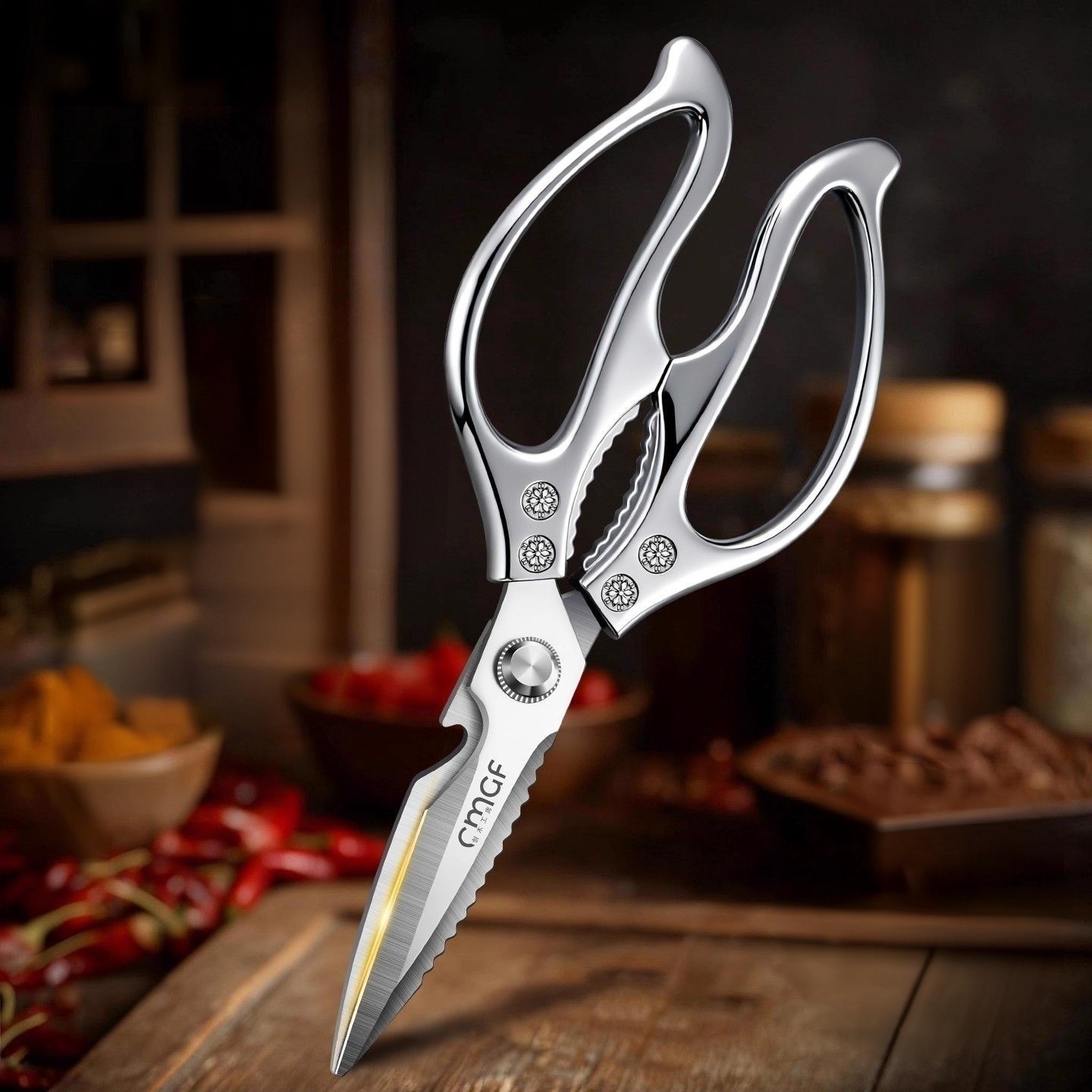 Gunting Dapur Multi-Fungsi Pro - Baby Food Scissors ulasan dan harga