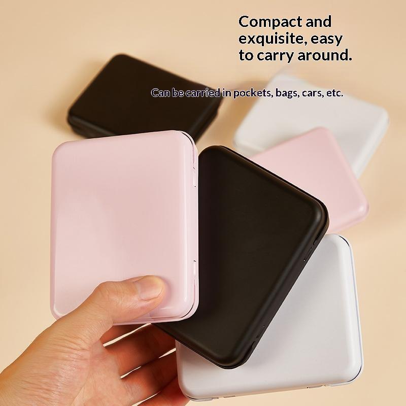 Kotak Kaleng Logam Mini Perseg - Snack Container Travel ulasan dan harga