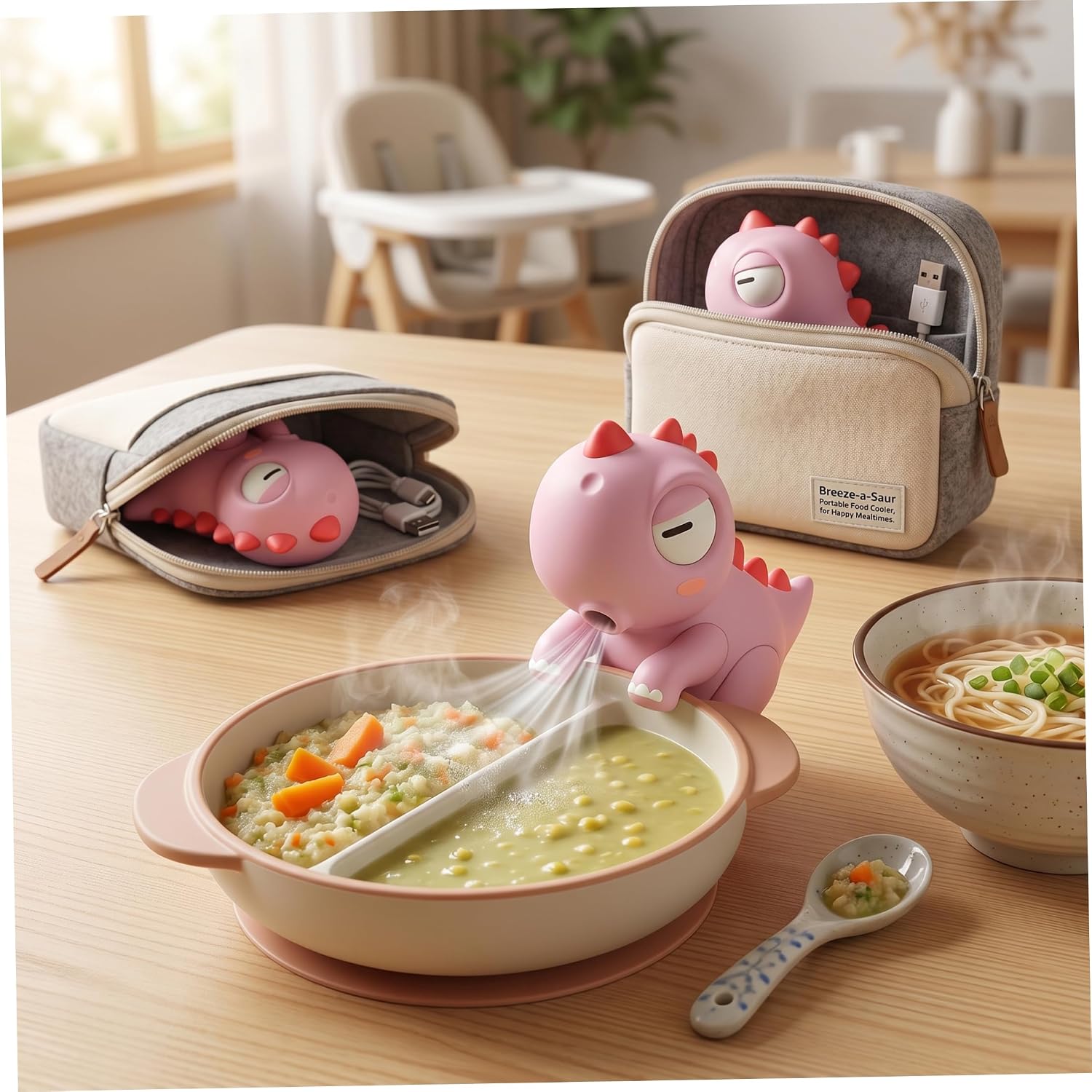 Kipas Mini Gajah Lucu, Alat Pe - Baby Food Diet ulasan dan harga