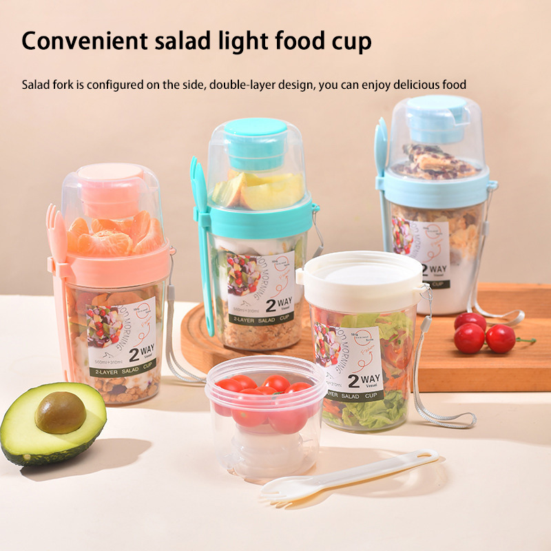 Cangkir Salad Sarapan Portabel - Baby Food On The Go ulasan dan harga