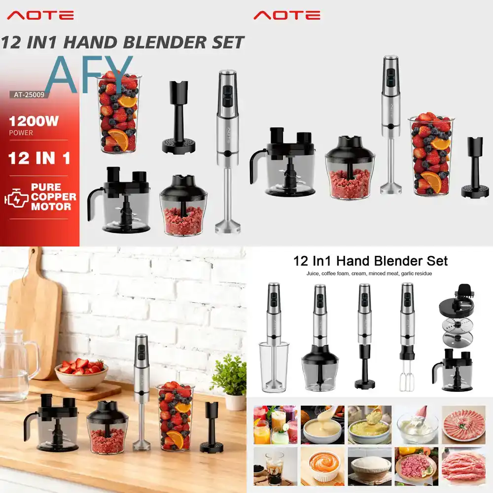 AOTE Blender Tangan Standar EU - Baby Food Hand Blender ulasan dan harga