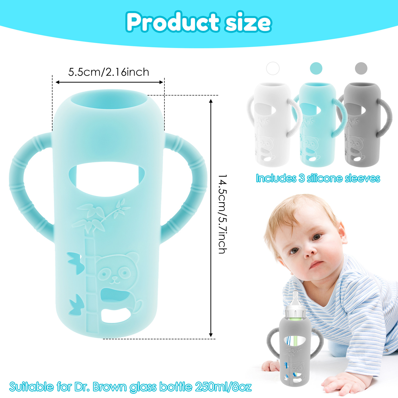 3 Buah Sarung Botol Bayi denga - Baby Food Zip Lock Bag ulasan dan harga
