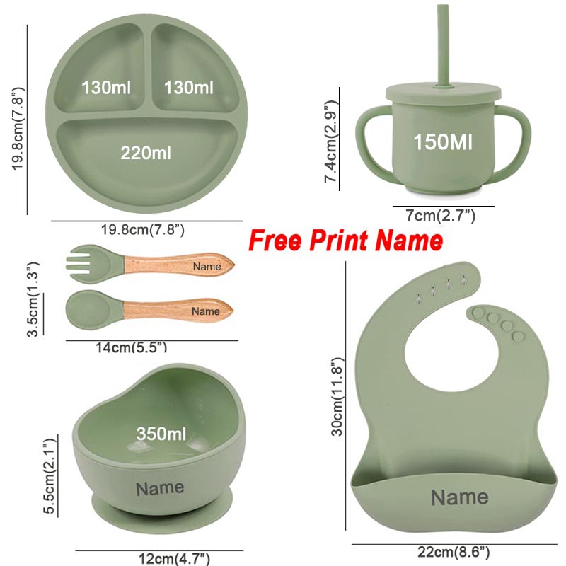 6 buah Set perlengkapan makan  - Baby Food Bowl ulasan dan harga