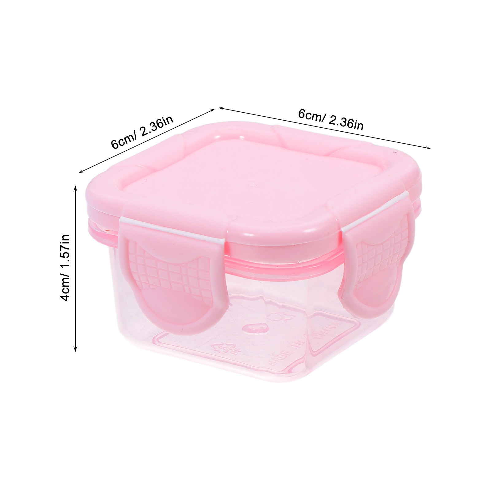 4 Buah Wadah Makanan Ringan Po - Snack Container Travel ulasan dan harga