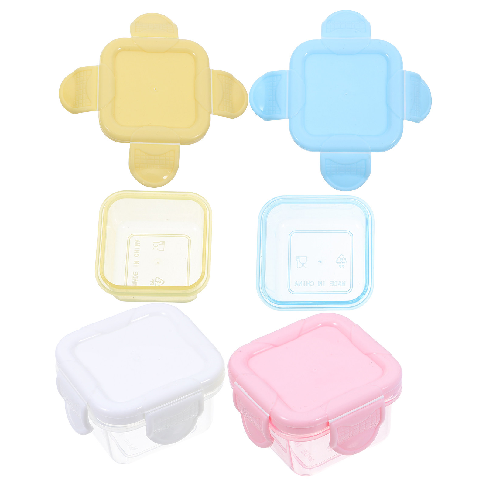 4 Buah Wadah Makanan Ringan Po - Snack Container Travel ulasan dan harga