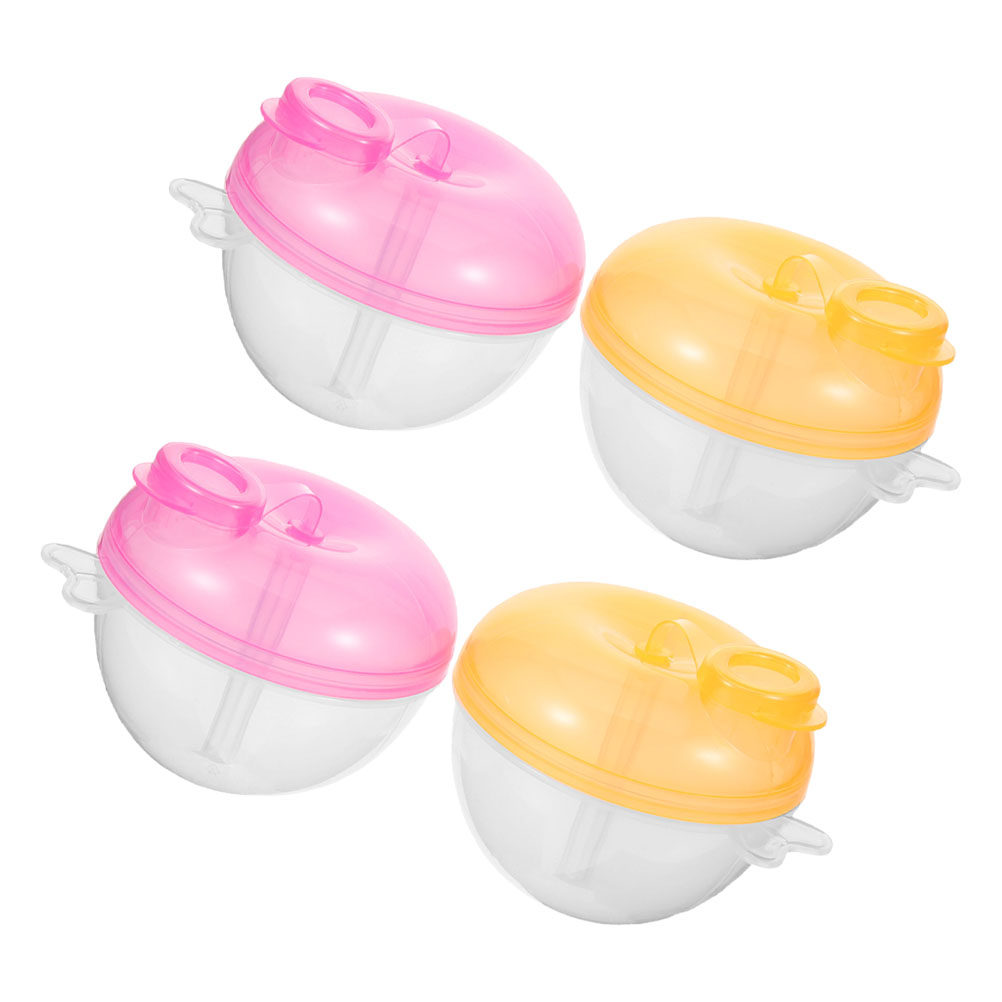4Pcs Wadah Susu Bubuk Portabel - Snack Container Travel ulasan dan harga
