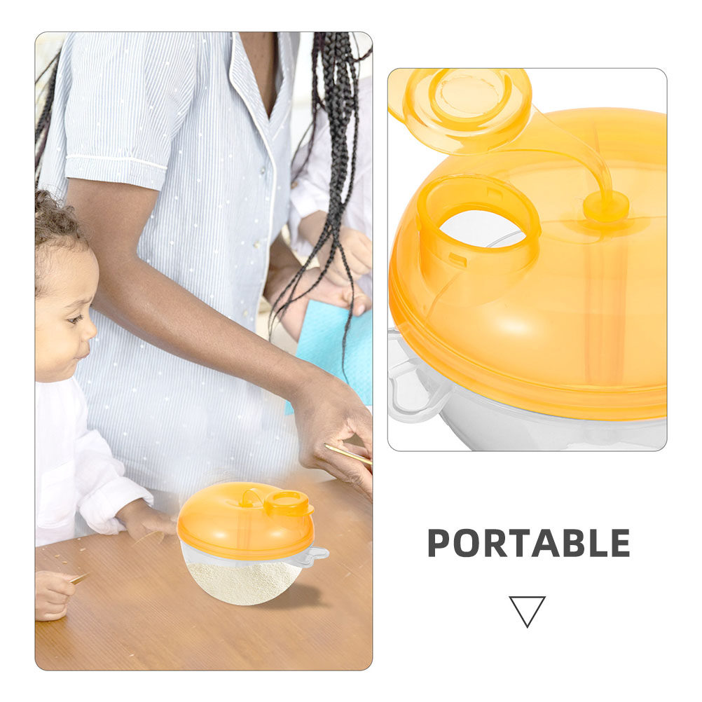 4Pcs Wadah Susu Bubuk Portabel - Snack Container Travel ulasan dan harga