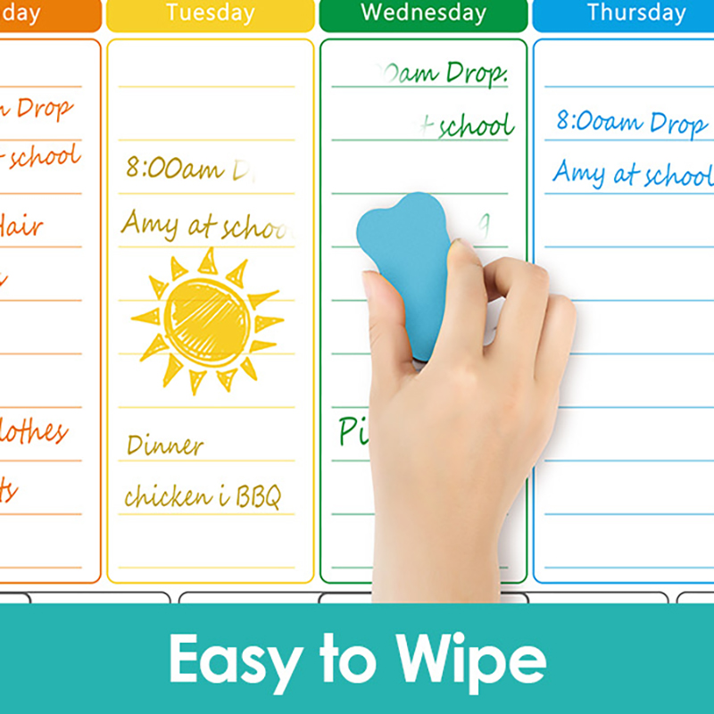 A3 ukuran magnetik perencana m - Baby Food Schedule ulasan dan harga