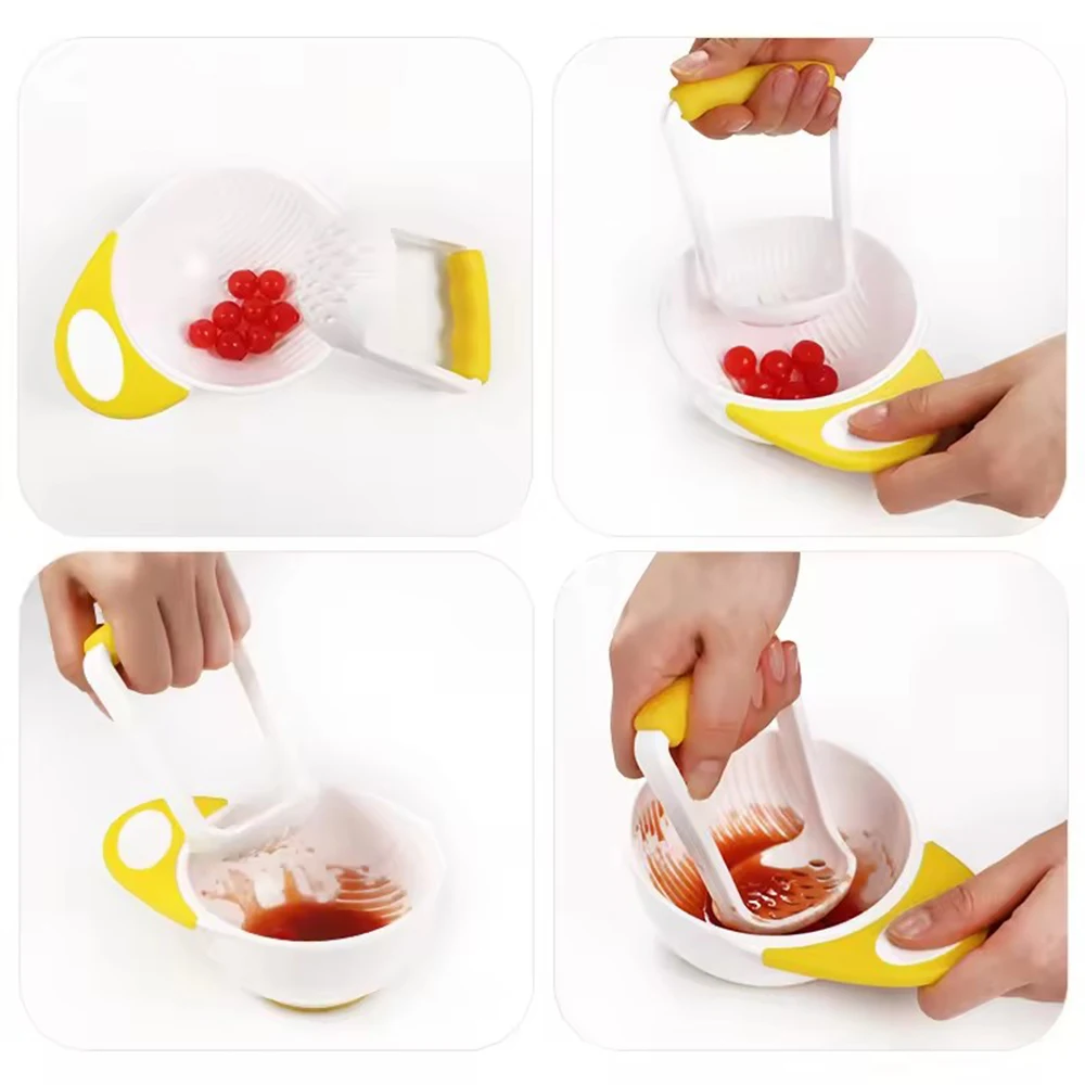 Set Mangkuk Penumbuk dan Sajia - Baby Food Mill ulasan dan harga