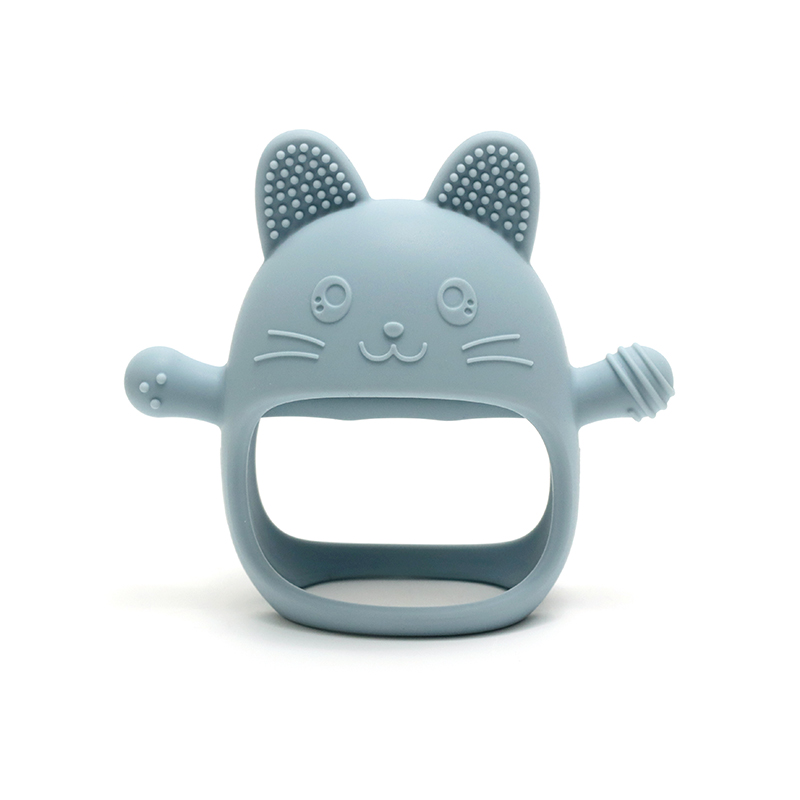 Sarung Tangan Tumbuh Gigi Bayi - Baby Food Teether ulasan dan harga