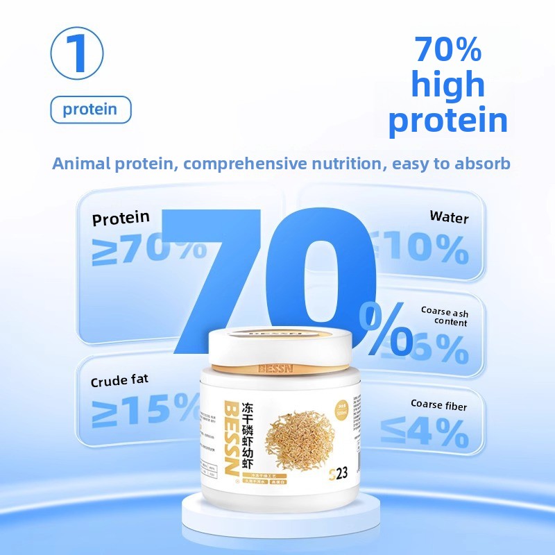 BESSN Krill & Udang Bayi Beku- - Baby Food With Protein ulasan dan harga