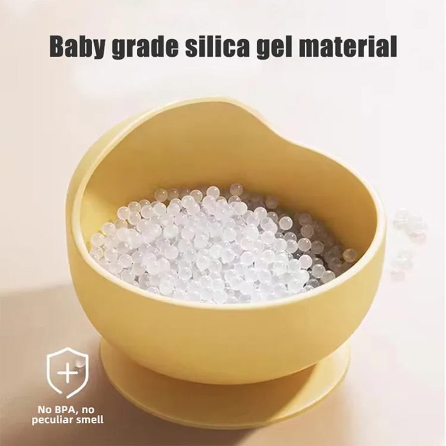 1 buah mangkuk silikon kualita - Baby Food Bowl ulasan dan harga