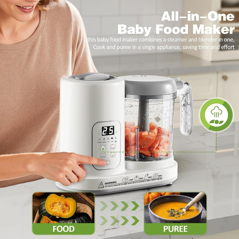 Pembuat Makanan Bayi Steamer B - Baby Food Diet ulasan dan harga