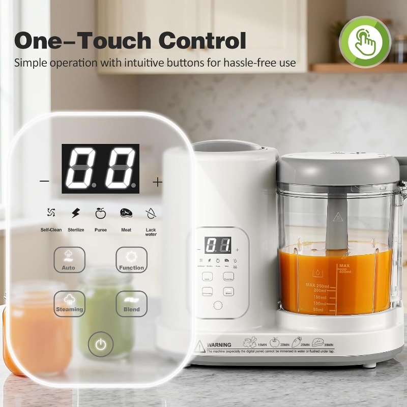 Pembuat Makanan Bayi Steamer B - Baby Food Diet ulasan dan harga