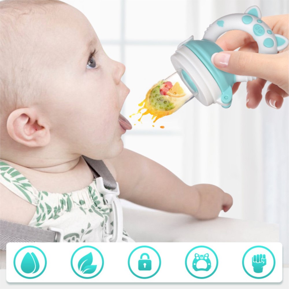 Penghisap Makanan Segar Siliko - Baby Food Diet ulasan dan harga