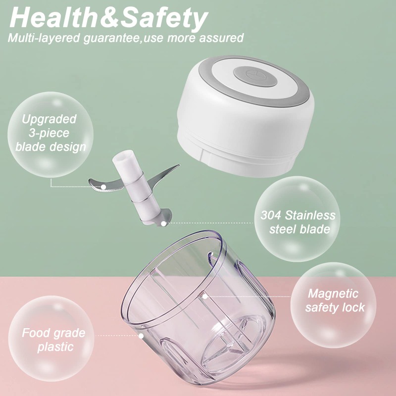 Penggiling Bawang Putih Elektr - Baby Food Mill ulasan dan harga