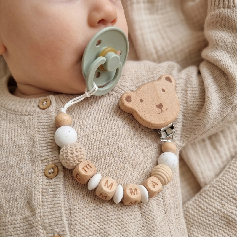 Klip Dot Bayi Personalisasi Na - Baby Food Teether ulasan dan harga