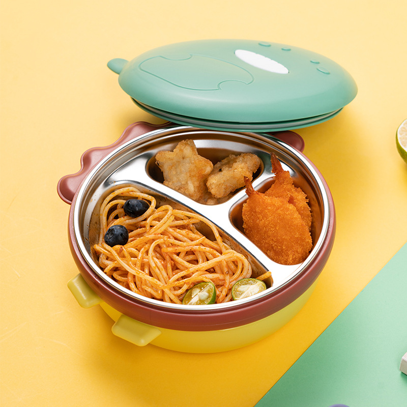 Piring makan anak stainless st - Baby Food Bowl ulasan dan harga