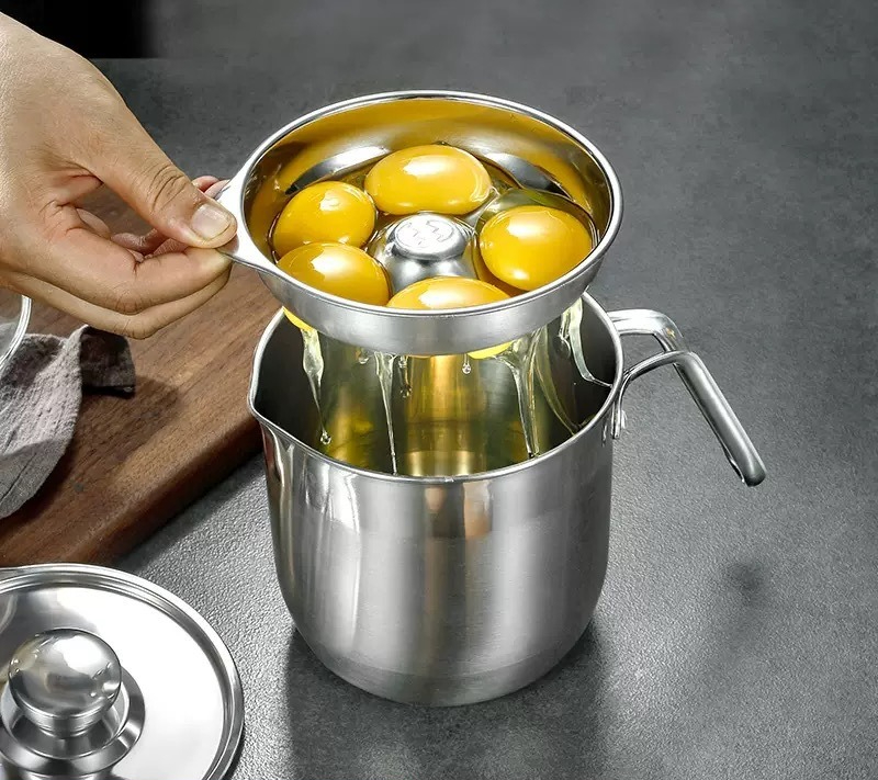 Pemisah Putih Telur Stainless  - Baby Food With Protein ulasan dan harga