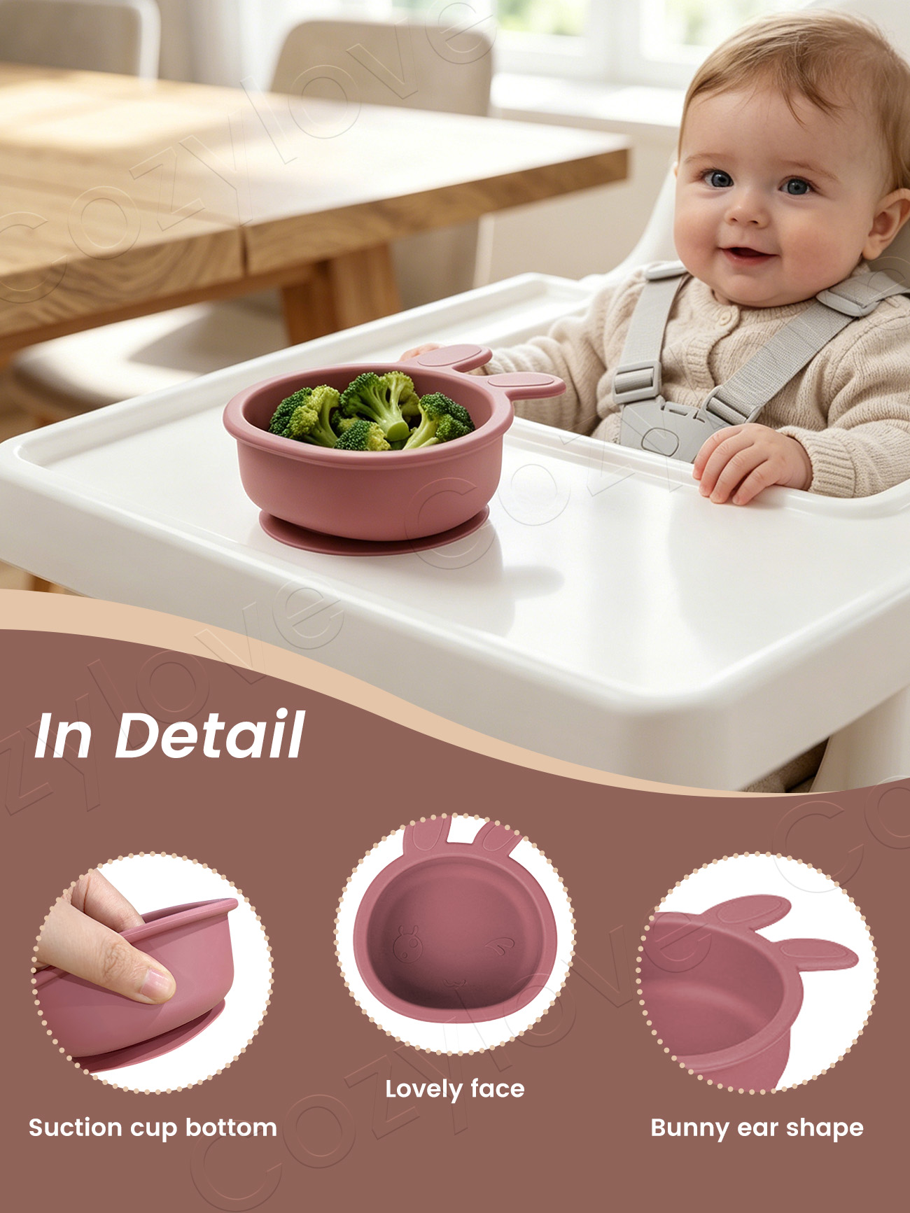 Mangkuk Hisap Bayi Silikon Mot - Baby Food Bowl ulasan dan harga