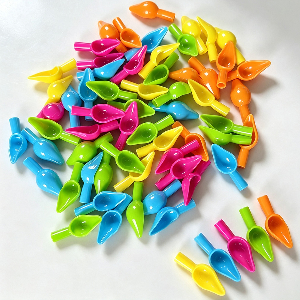 Sendok Makan Plastik Mini Berw - Baby Food Diet ulasan dan harga