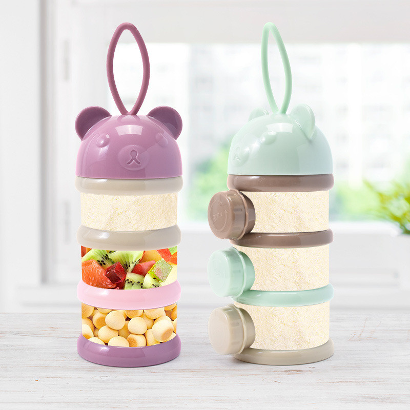 Wadah Susu Bubuk Bayi Beruang  - Baby Food Diet ulasan dan harga
