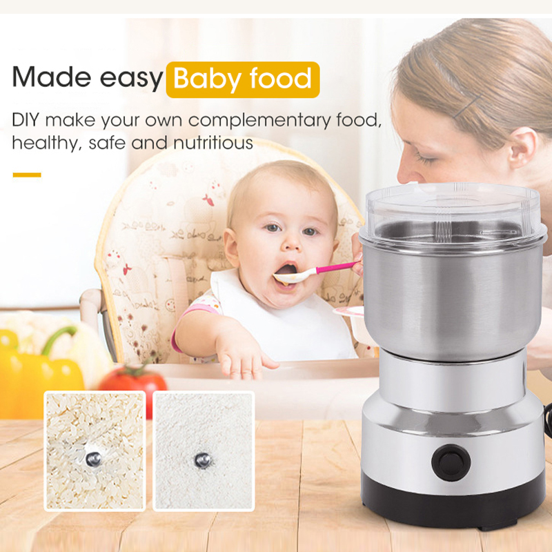 Penggiling Listrik Mini 4 Pisa - Baby Food Mill ulasan dan harga