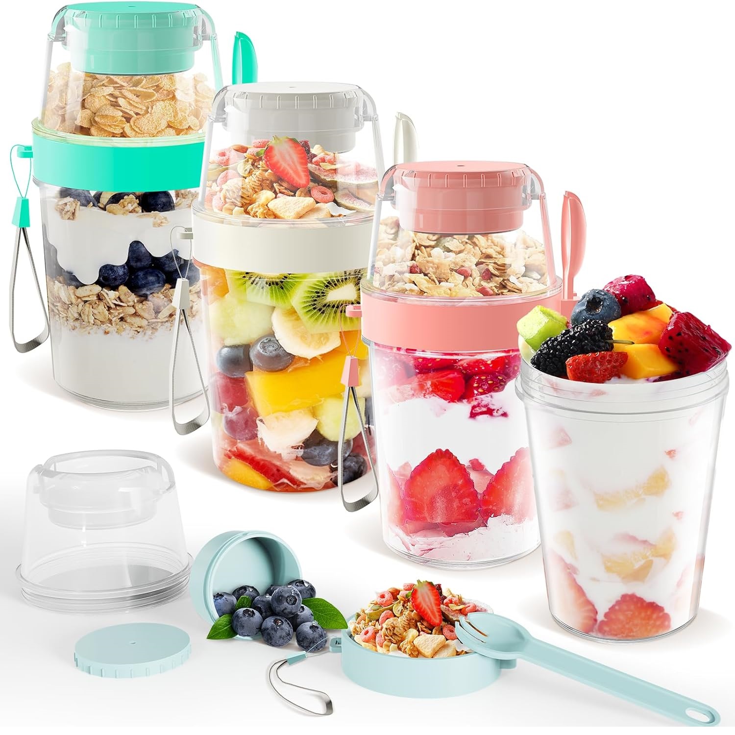 Cangkir Yogurt Parfait Salad 2 - Baby Food On The Go ulasan dan harga